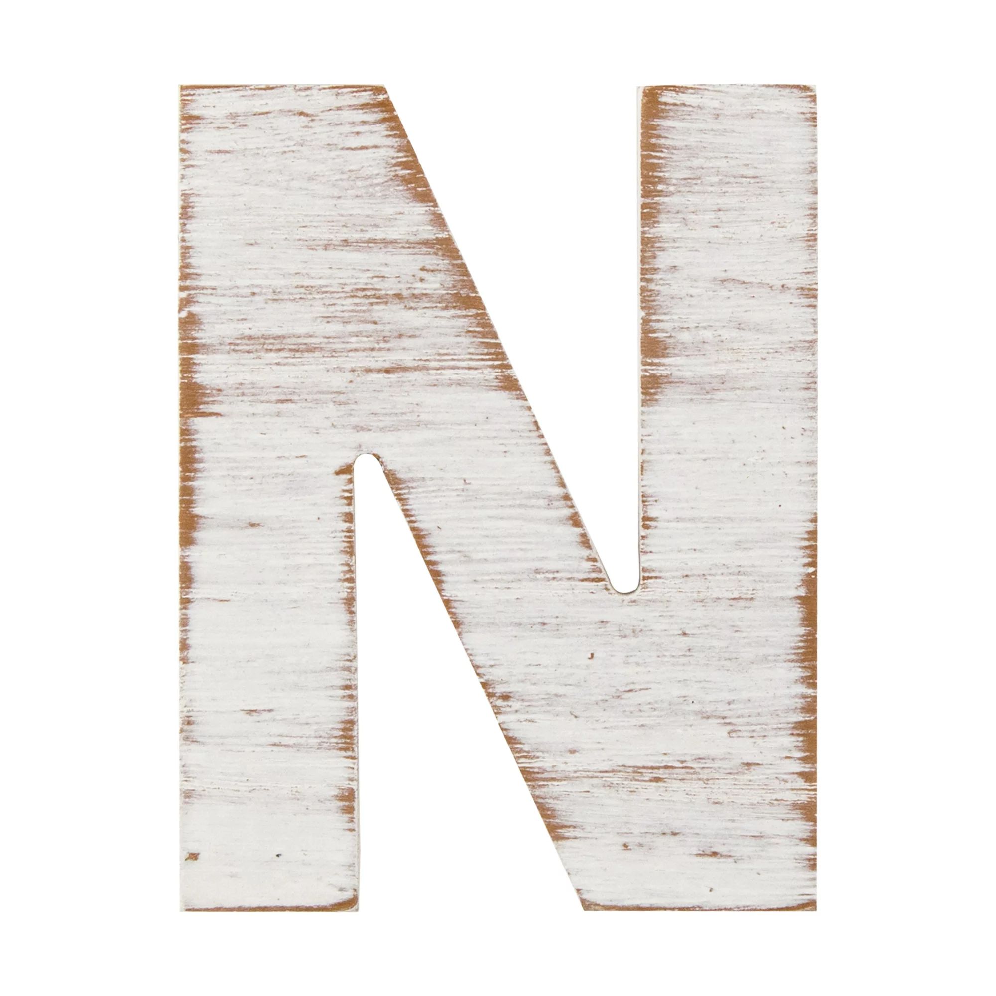 On the Surface Rustic Letter N, 1 Each | Walmart (US)
