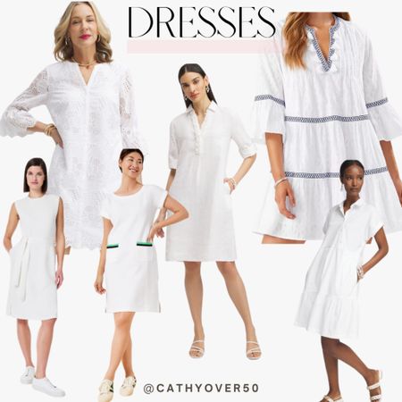White dresses
#whitedress
#dresses
#plussizedress
#petitedress
#summerdress
#over50fashion
#ltkover50

#LTKstyletip #LTKover40 #LTKplussize