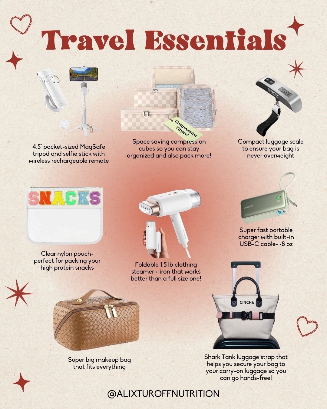 Sharing my tried-and-true travel essentials: the little things that make packing, flying, and unpacking so much easier.



#LTKTravel #LTKBeauty #LTKHome