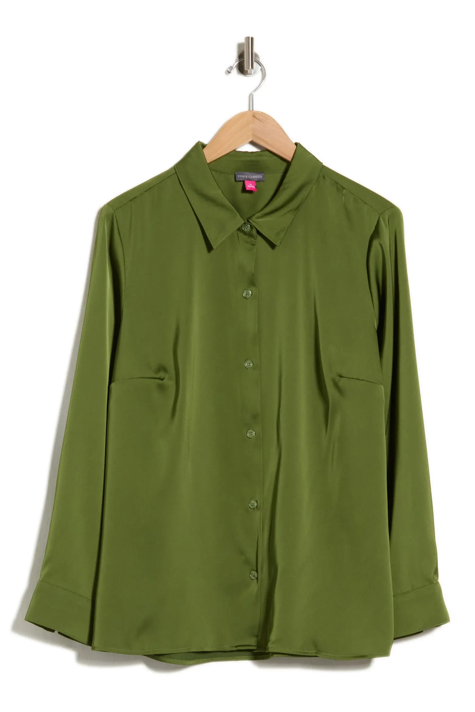 Vince Camuto Long Sleeve Button-Down Shirt in Classic Navy at Nordstrom Rack, Size 1X | Nordstrom Rack
