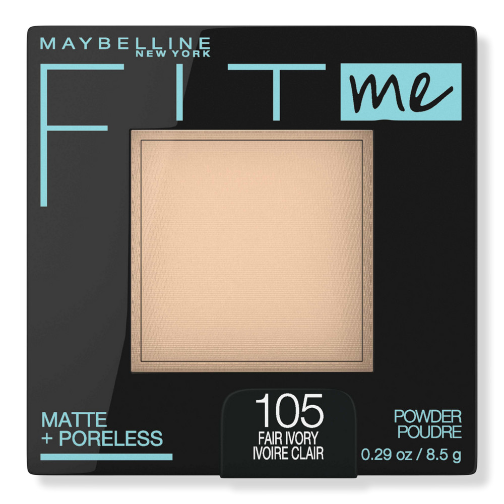 Maybelline Fit Me Matte + Poreless Powder - 105 Fair Ivory | Ulta