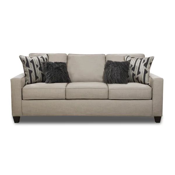 89'' Square Arm Sofa with Reversible Cushions | Wayfair North America