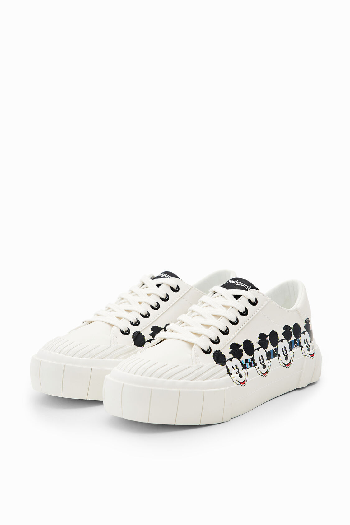 Mickey Mouse platform sneakers | Desigual USA,CA
