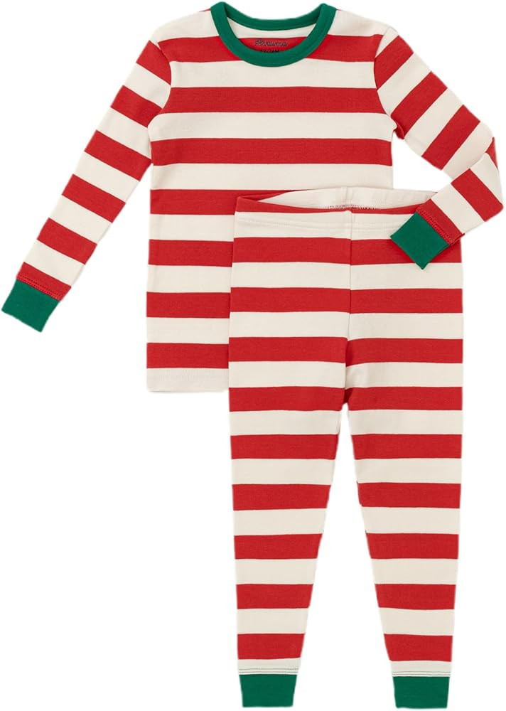 AVAUMA Toddler Pajamas Baby Boys Girls Pajama Set 6M-10Y Kids Cute Snug fit Christmas Pattern Des... | Amazon (US)