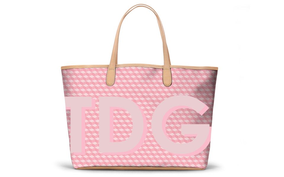 St. Anne Tote - Printed Monogram $200 | Barrington Gifts