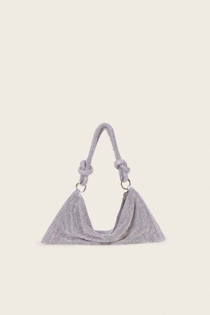 HERA NANO RHINESTONE SHOULDER BAG - CLEAR | Cult Gaia - US