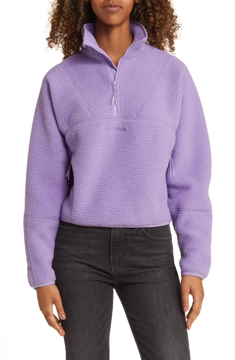 Pieper Water Repellent Recycled Polyester Fleece Quarter Zip Top | Nordstrom