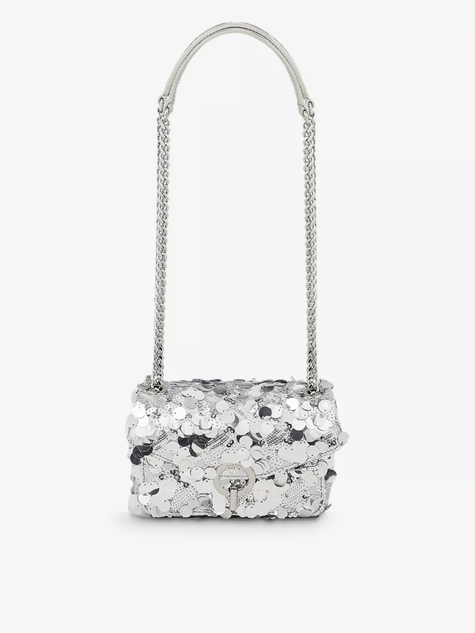 Disco nano woven shoulder bag | Selfridges