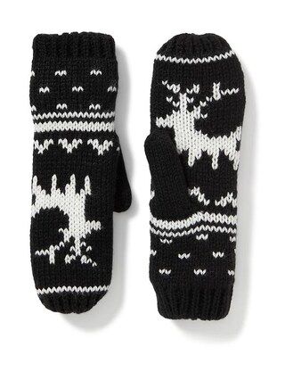 Sweater-Knit Mittens for Women | Old Navy US