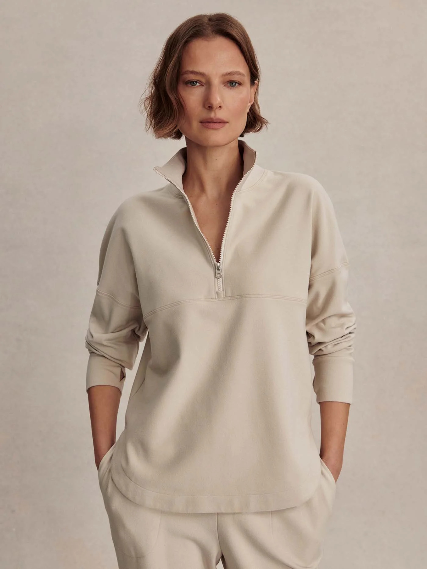 Erina Half-Zip Active Sweatshirt | Varley UK | Varley UK