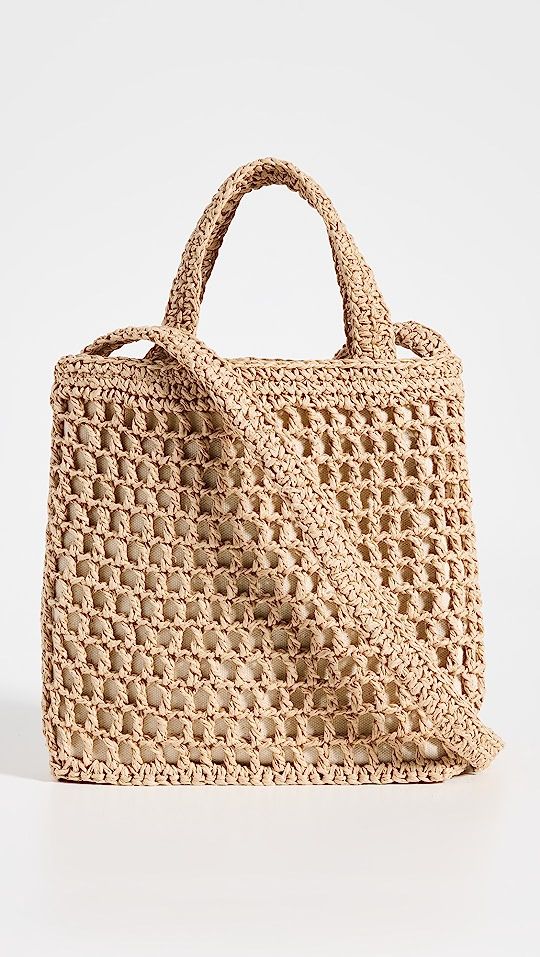 Mini Transport Tote Straw | Shopbop