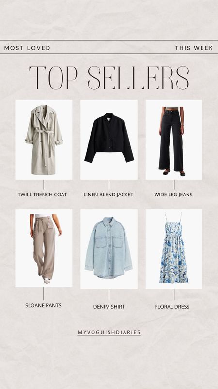 Top Sellers✨
spring denim, spring fashion finds, trench coat, spring outerwear, spring dresses 

#LTKsalealert #LTKstyletip #LTKSeasonal