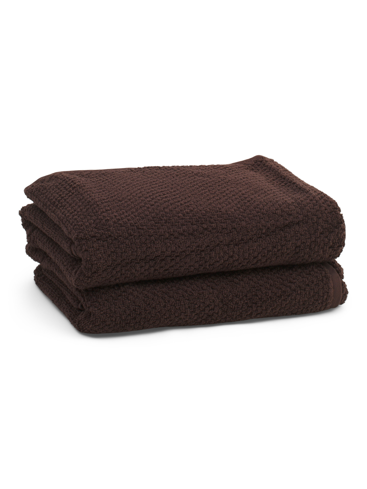 Made In Turkey Set Of 2 Organic Cotton Airy Waffle Bath Towels | Bed & Bath | Marshalls | Marshalls