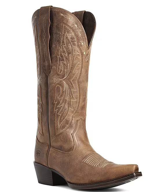 Ariat Women's Heritage X Toe Electric Wide Calf Tall Western Boots | Dillard's | Dillard's