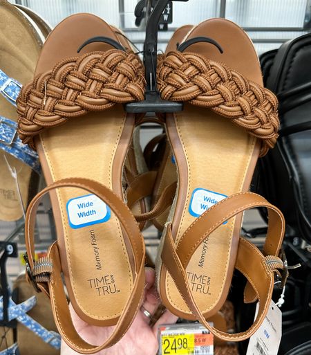 Women’s braided wedge sandals. Available in wide with at Walmart.

Walmart Finds
New at Walmart 
Walmart Sandals 

#LTKSeasonal #LTKshoecrush #LTKunder50