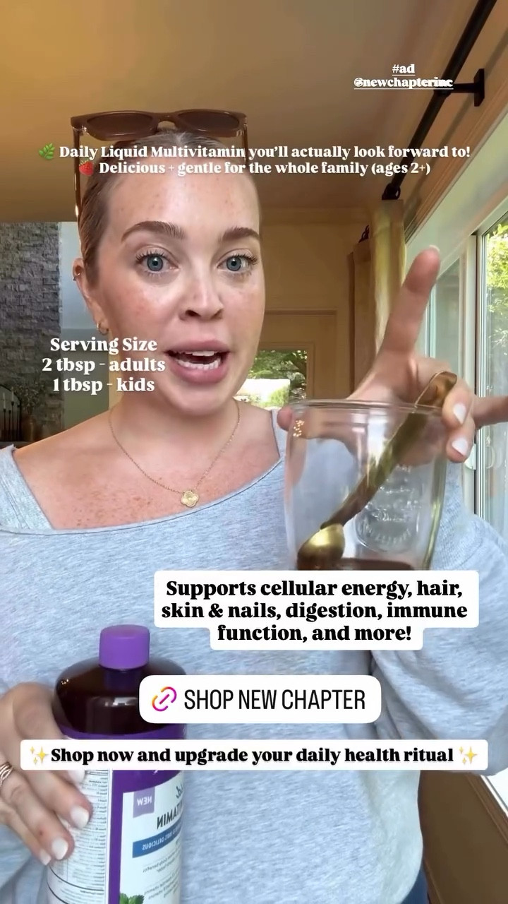 Love a vitamin that does it all! Promotes hair, skin, and digestion. Best of all it’s super easy for the whole family to take. It’s a win win 🍓🫐🍇

#LTKFindsUnder50 #LTKKids #LTKFamily