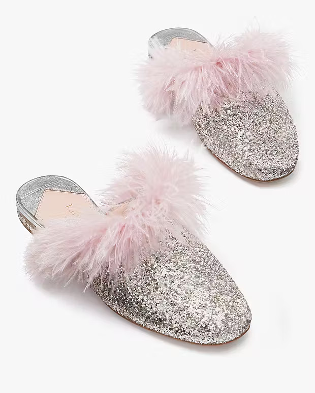 Marabou Mules | Kate Spade (US)
