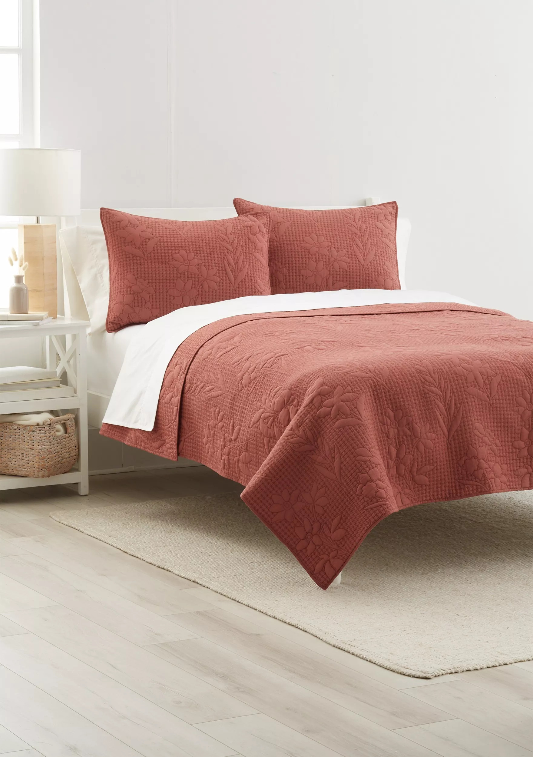 Wynn Rust Quilt Set | Belk