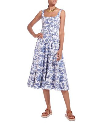 Wells Fit-and-Flare Midi Dress | Bloomingdale's (US)