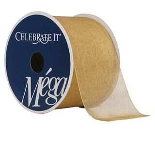 2.5" Sheer Wired Ribbon By Celebrate It® Mega™ | Michaels Stores
