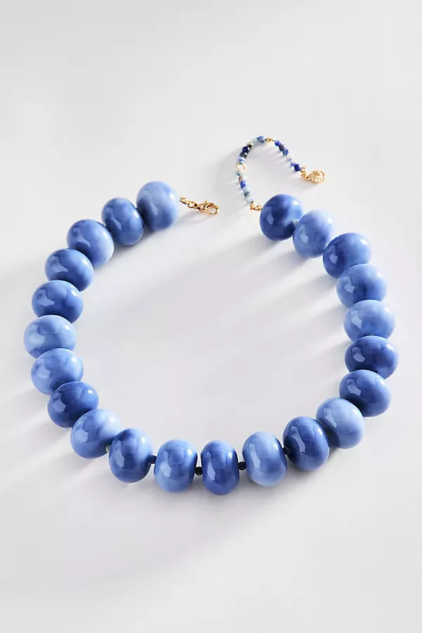 Joan Semi-Precious Beaded Necklace | Anthropologie (US)