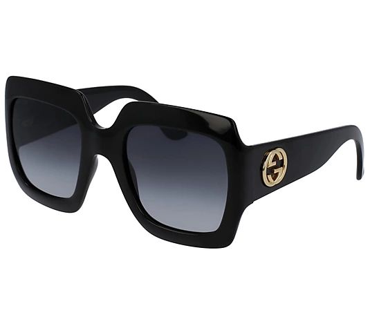 Gucci Women's Oversized Square Sunglasses | QVC