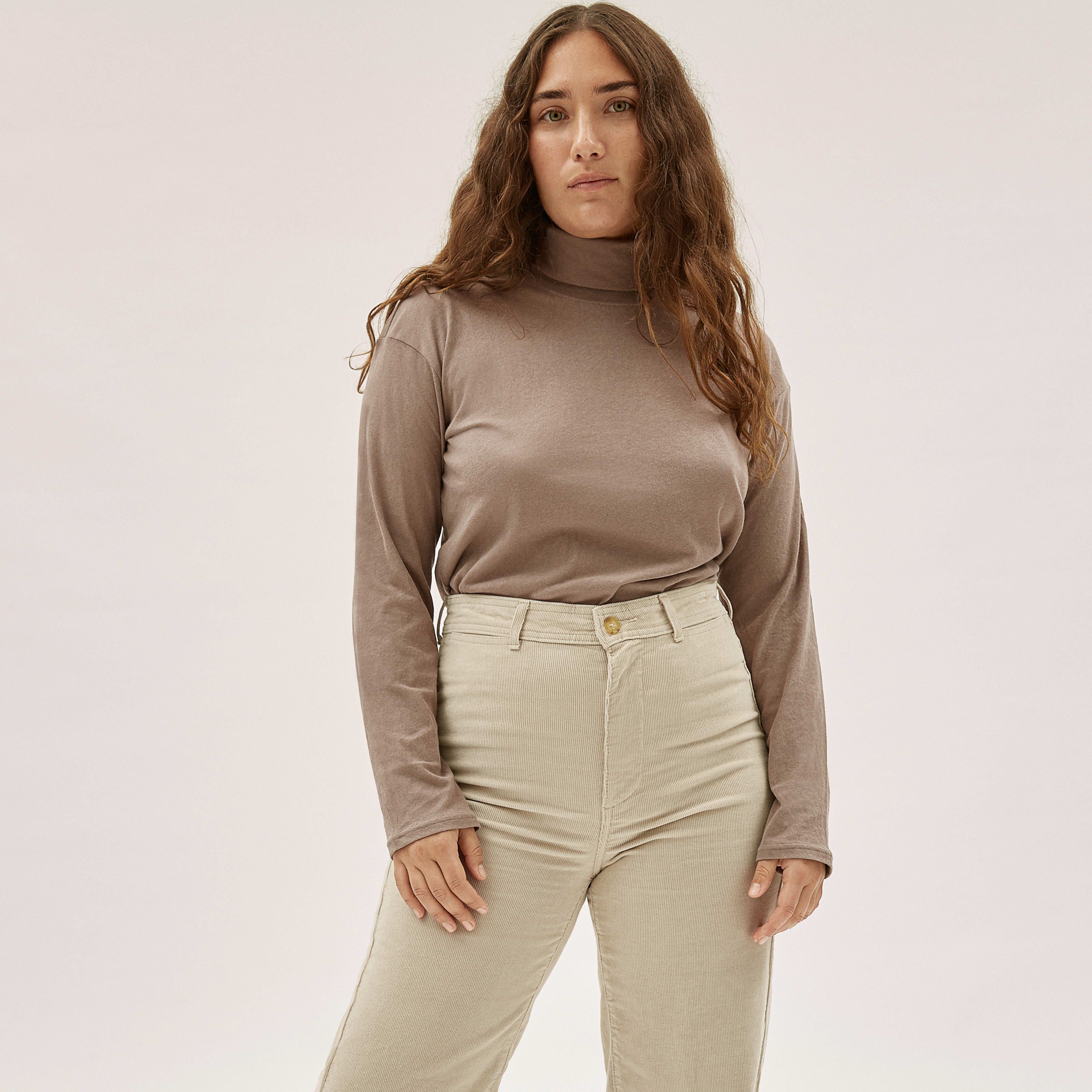 Women's Air Turtleneck Sweater by Everlane in Clay, Size XS | Everlane