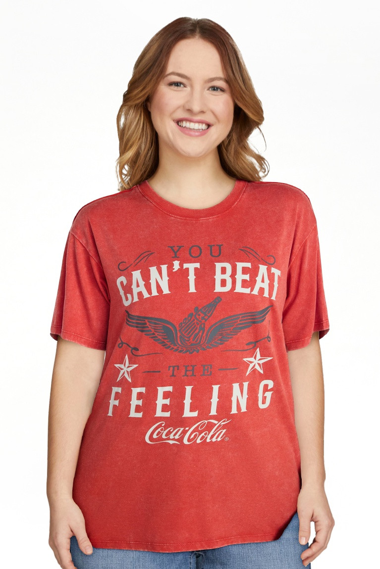 Coca-Cola Women's Graphic Tee with Short Sleeves, Sizes XXS-XXL | Walmart (US)