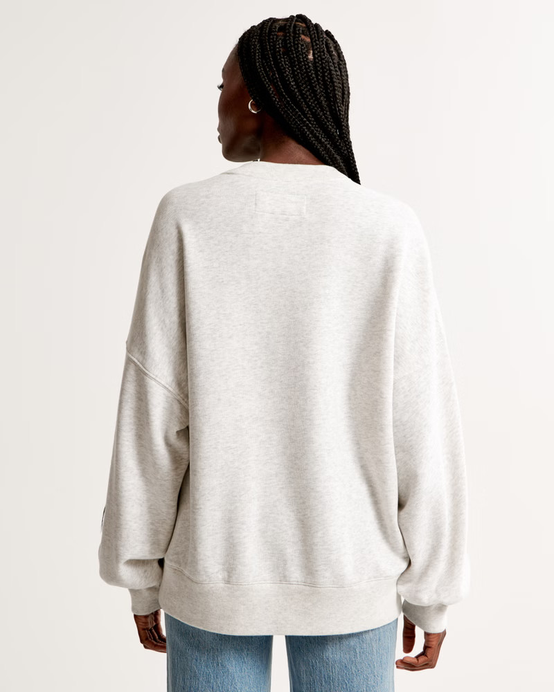 Dallas Cowboys Graphic Oversized Sunday Crew | Abercrombie & Fitch (US)