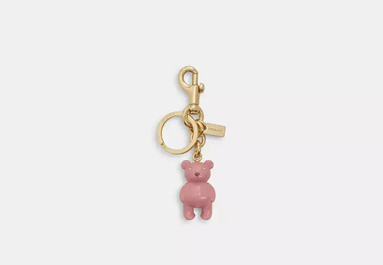 Coach Outlet Bear Bag Charm - Red | Coach Outlet US