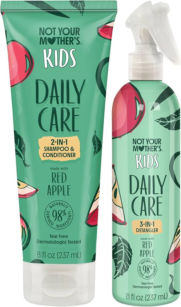 Not Your Mother's Kids Daily Care 2-In-1 Shampoo & Conditioner and 3-In-1 Detangler (2-Pack) - Ha... | Amazon (US)