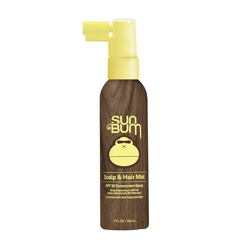 Sun Bum Original SPF 30 Sunscreen Scalp and Hair Mist - Hawaii Act 104 Compliant (Octinoxate & Oxybenzone) - Vegan - Broad Spectrum UVA/UVB Sunscreen Spray with Vitamin E - 2 oz | Amazon (US)