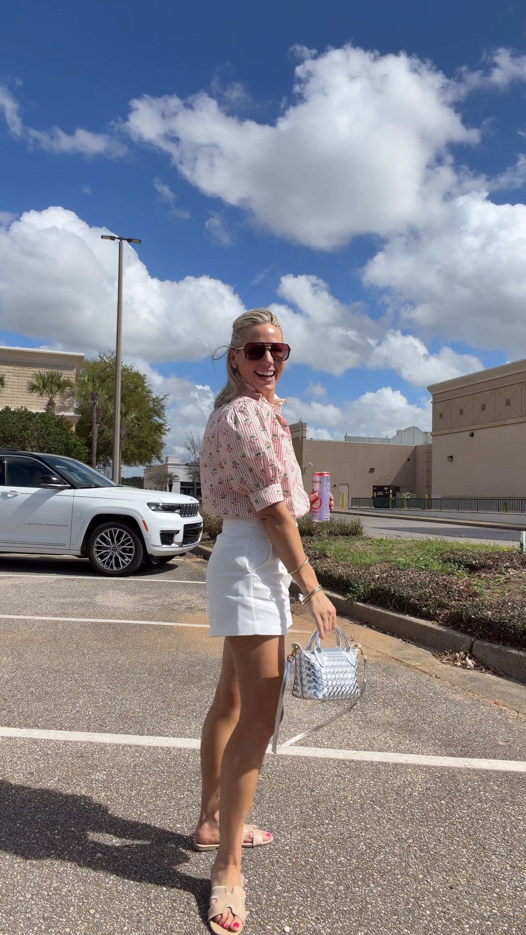 Happy Saturday! Top/ size small shorts/size small use code Bobbi15 
Shoes run TTS
Sunnies are Amazon! 
Purse is sea Marie designs 

#LTKmomlife #LTKdayinmylife #LTKootd