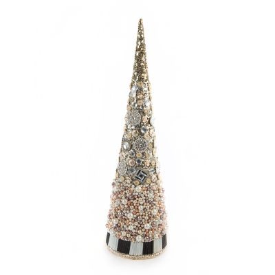 MacKenzie-Childs Silver Lining Beaded Tree - Small | MacKenzie-Childs