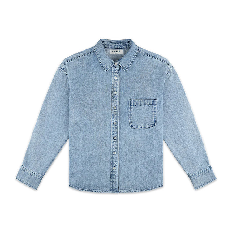 Long Sleeve Denim Shirt | Parke