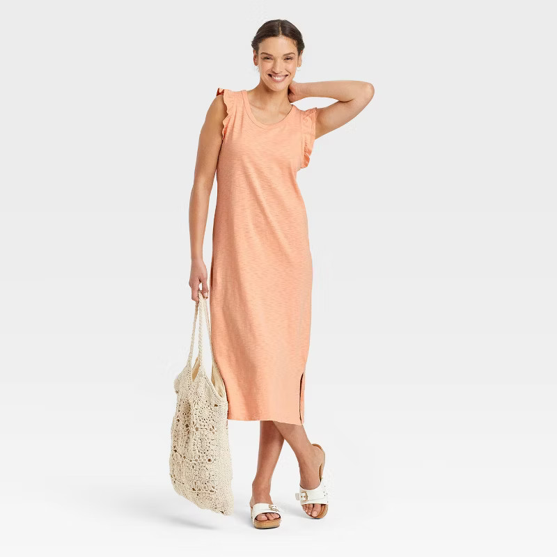 Women's Ruffle Tank Dress - Universal Thread™ | Target