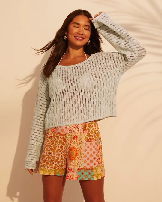Lenora Long Sleeve Pullover Top | VICI
