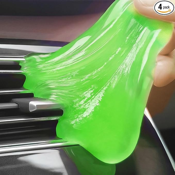 4-Pack Car Cleaning Gels, Reusable Car Cleaning Gel, Super Clean Dust Cleaning Gel for Car Interi... | Amazon (US)