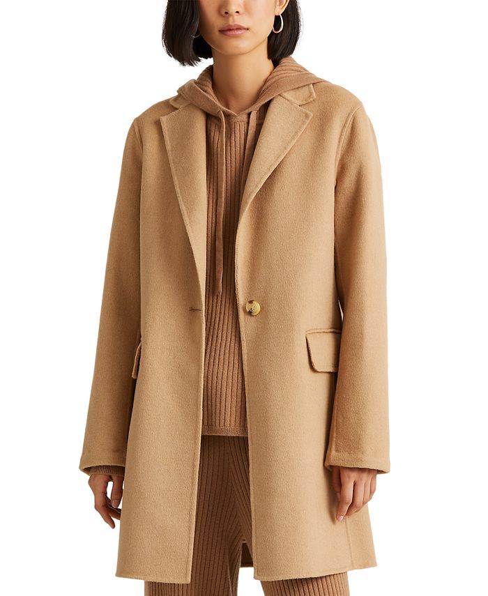 Lauren Ralph Lauren Women's Wool-Blend Coat & Reviews - Coats & Jackets - Women - Macy's | Macys (US)