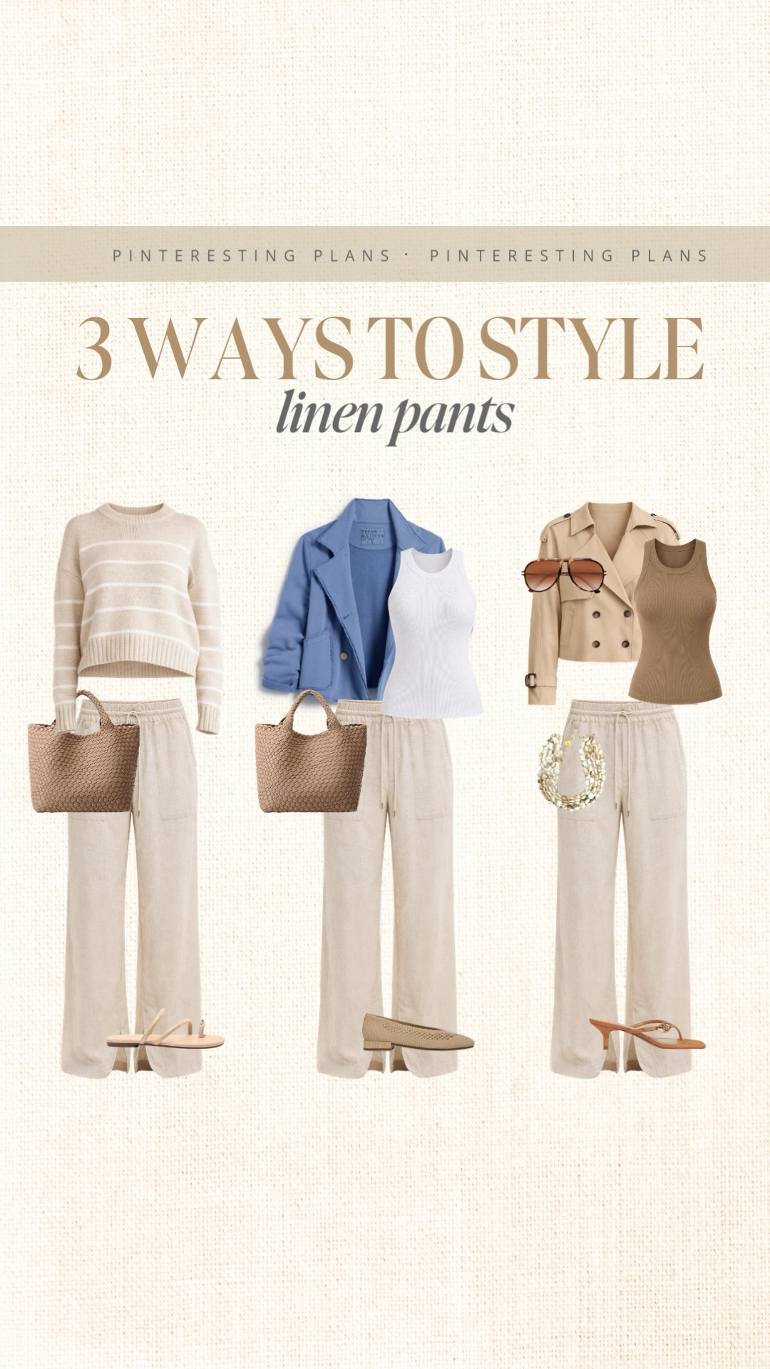 3 ways to style the viral wide leg pants for spring. Comes in petite and tall inseam options 

#LTKSeasonal #LTKTall #LTKOver40