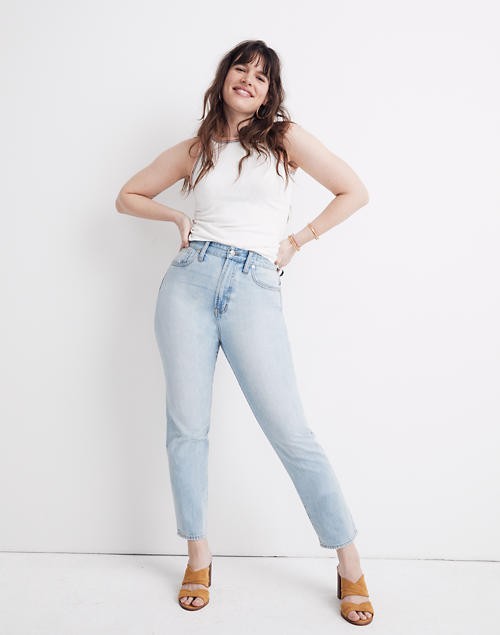 The Curvy Perfect Vintage Jean in Fitzgerald Wash | Madewell