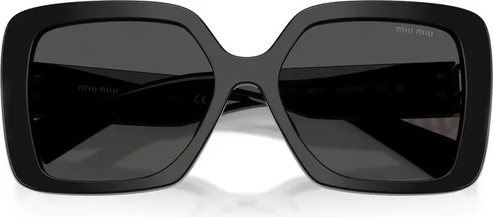Miu Miu 56mm Butterfly Sunglasses | Nordstrom | Nordstrom