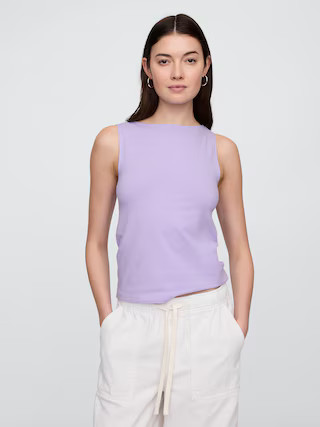 Boatneck Tank Top | Gap Factory