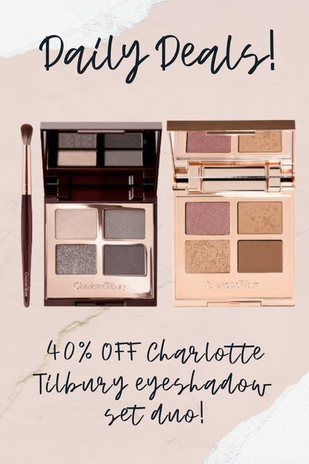 Charlotte tilbury makeup sale, Charlotte tilbury eyeshadow 

#LTKbeauty #LTKunder100 #LTKsalealert