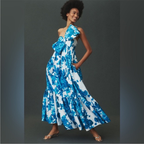 Anthropologie Atsu Bow Maxi Dress | Poshmark