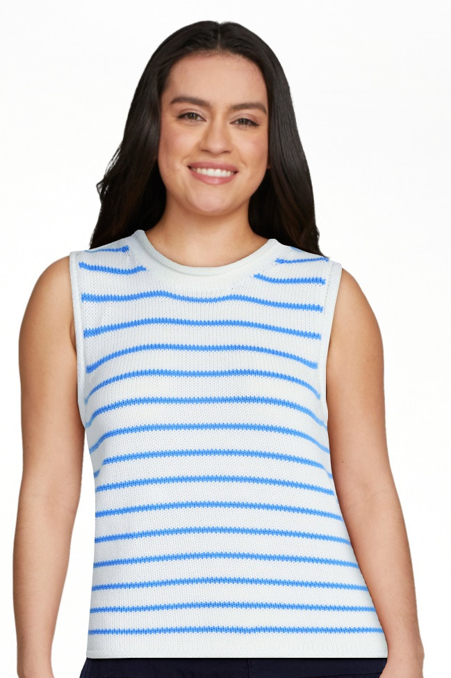 Free Assembly Women's Roll Neck Cotton Sweater Shell, Lightweight, Sizes XS-XXL | Walmart (US)