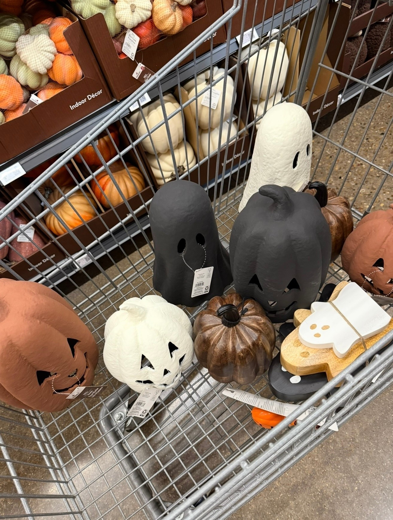 Pottery Barn vibes on a Walmart budget 👻✨ 

These paper mâché ghosts + wooden pumpkins are giving high-end Halloween without the price tag. 

#BudgetDecor #halloweendecor #walmartfinds

#LTKSeasonal #LTKFindsUnder50 #LTKHalloween