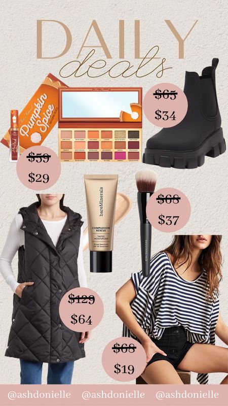 Shop my favorite daily deals! 

Fall favorites! Fall sale. On sale now! Fall fashion. Beauty. Boots.

#LTKSeasonal #LTKsalealert #LTKbeauty