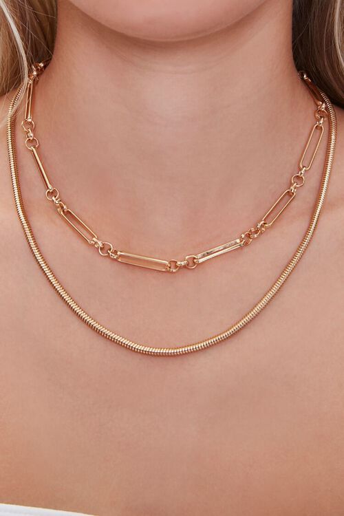 Anchor Snake Layered Necklace | Forever 21 (US)