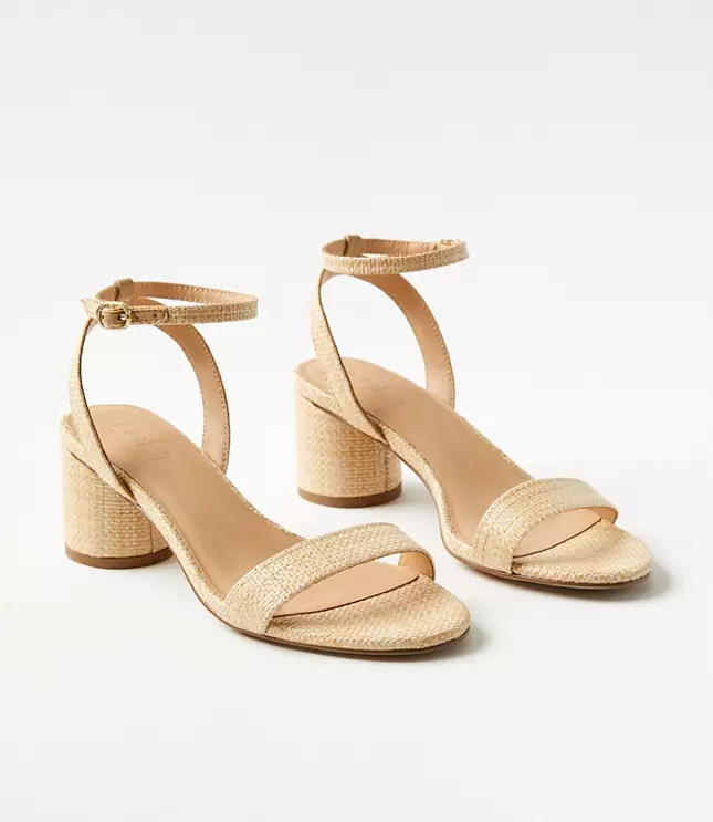 Raffia Pumps | LOFT